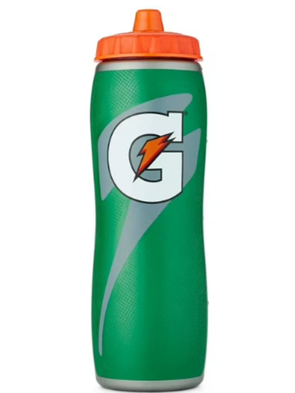 Gatorade Official Water Bottle Squeeze Gatorskin Green 32 Oz Sport BPA-Free s30
